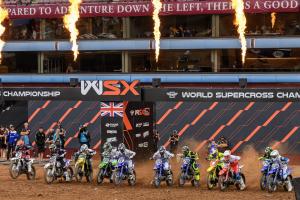 WSX race start, 2023 World Supercross British GP. - WSX Media